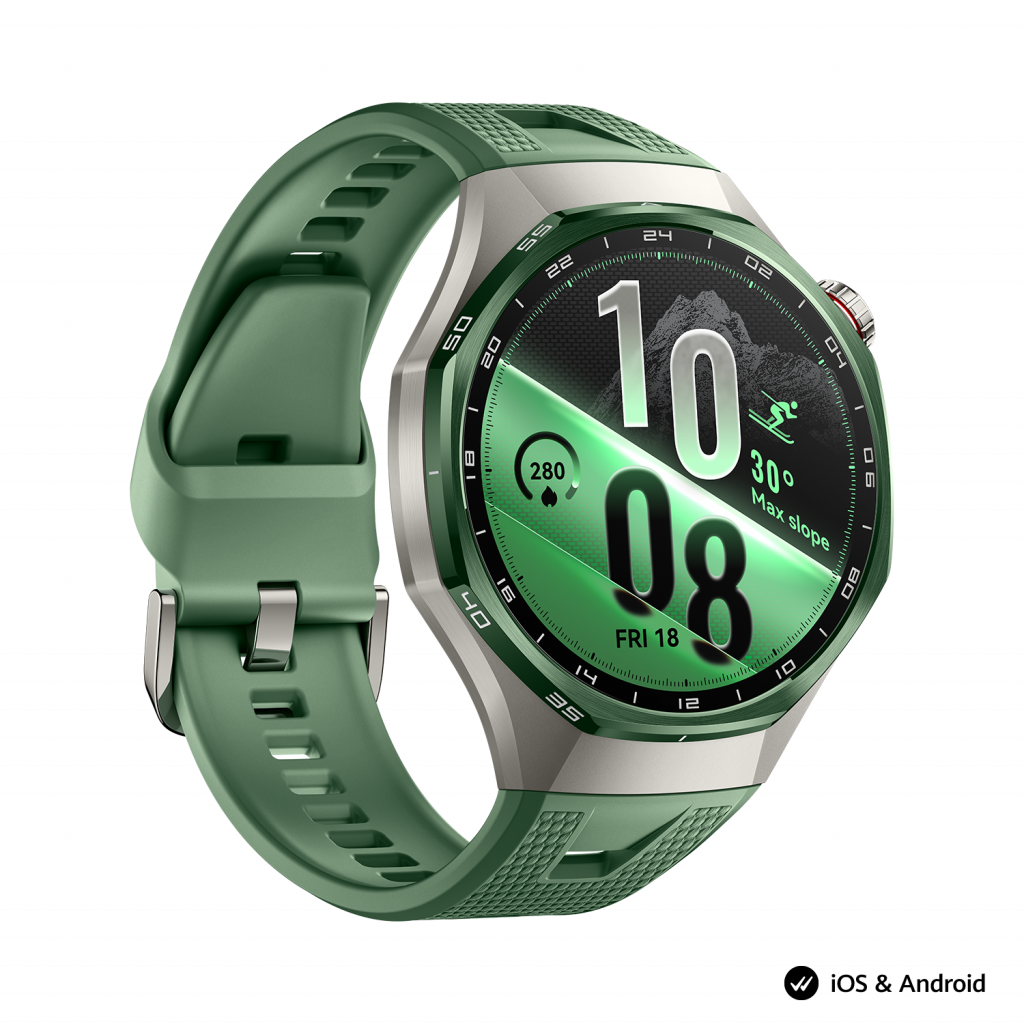 Смарт часовник Huawei Watch GT 7 Pro Atum-B49C Green Fluoroelastomer